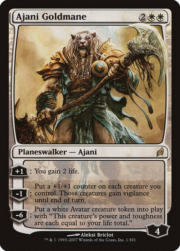 Magic : The Gathering (MTG) : Ajani Goldmane (Lorwyn (LRW)) - R