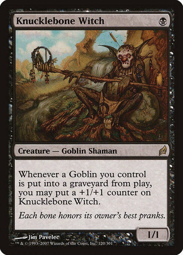 Magic : The Gathering (MTG) : Knucklebone Witch (Lorwyn (LRW)) - R