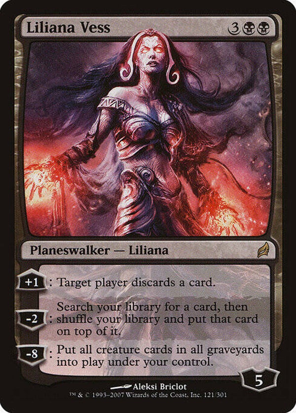 Magic : The Gathering (MTG) : Liliana Vess (Lorwyn (LRW)) - R