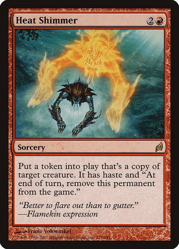 Magic : The Gathering (MTG) : Heat Shimmer (Lorwyn (LRW)) - R
