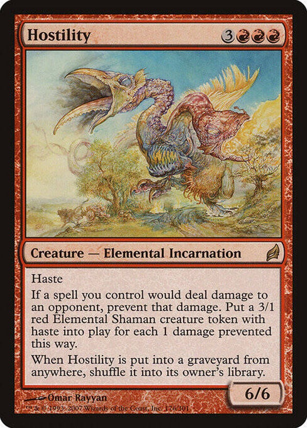 Magic : The Gathering (MTG) : Hostility (Lorwyn (LRW)) - R