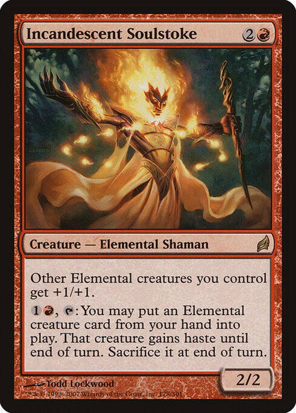 Magic : The Gathering (MTG) : Incandescent Soulstoke (Lorwyn (LRW)) - R