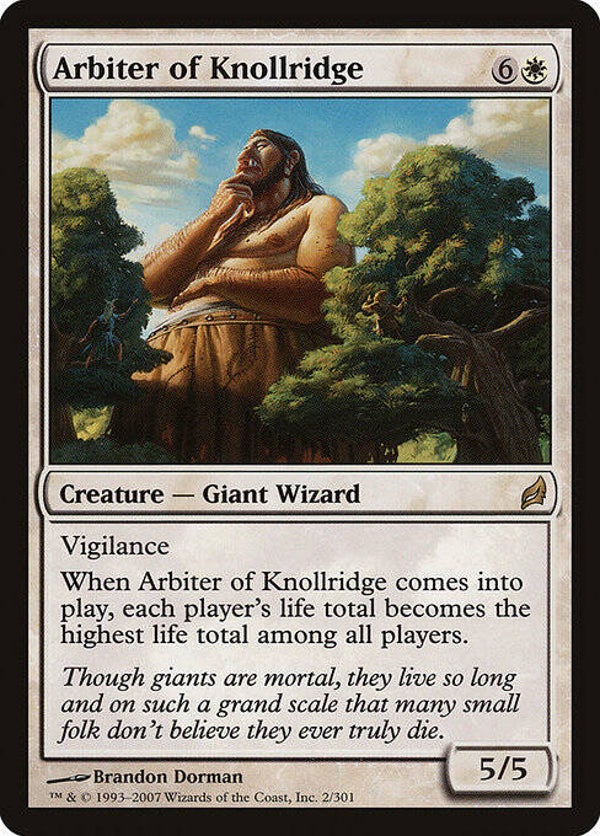 Magic : The Gathering (MTG) : Arbiter of Knollridge (Lorwyn (LRW)) - R