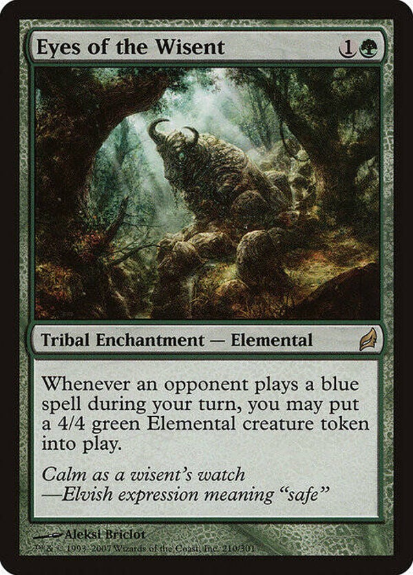 Magic : The Gathering (MTG) : Eyes of the Wisent (Lorwyn (LRW)) - R