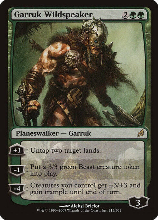 Magic : The Gathering (MTG) : Garruk Wildspeaker (Lorwyn (LRW)) - R