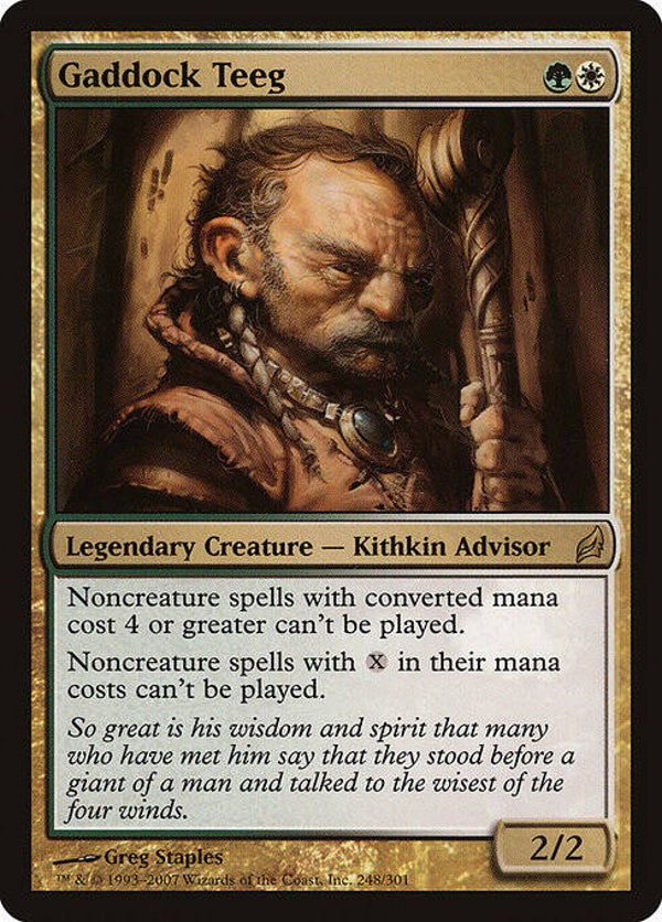 Magic : The Gathering (MTG) : Gaddock Teeg (Lorwyn (LRW)) - R