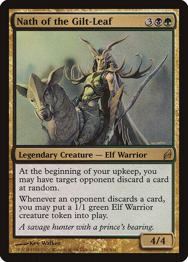 Magic : The Gathering (MTG) : Nath of the Gilt-Leaf (Lorwyn (LRW)) - R