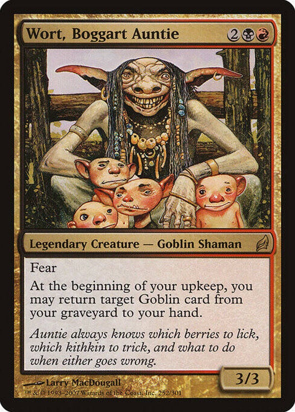 Magic : The Gathering (MTG) : Wort, Boggart Auntie (Lorwyn (LRW)) - R