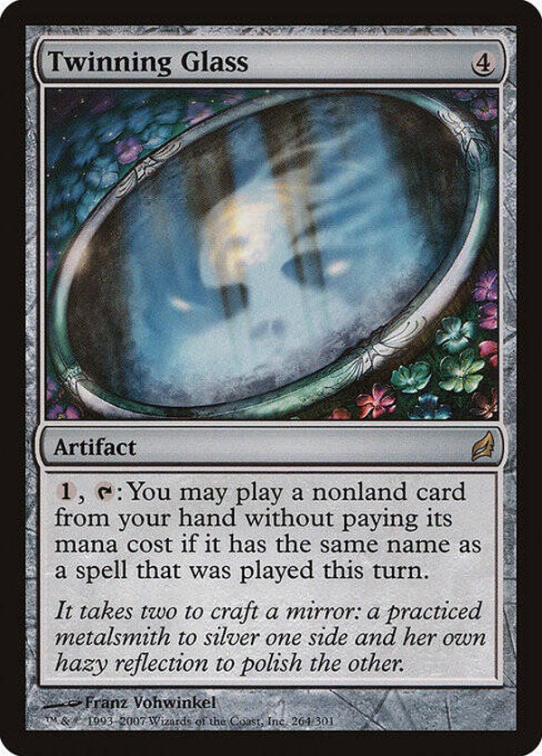 Magic : The Gathering (MTG) : Twinning Glass (Lorwyn (LRW)) - R