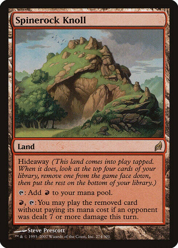 Magic : The Gathering (MTG) : Spinerock Knoll (Lorwyn (LRW)) - R