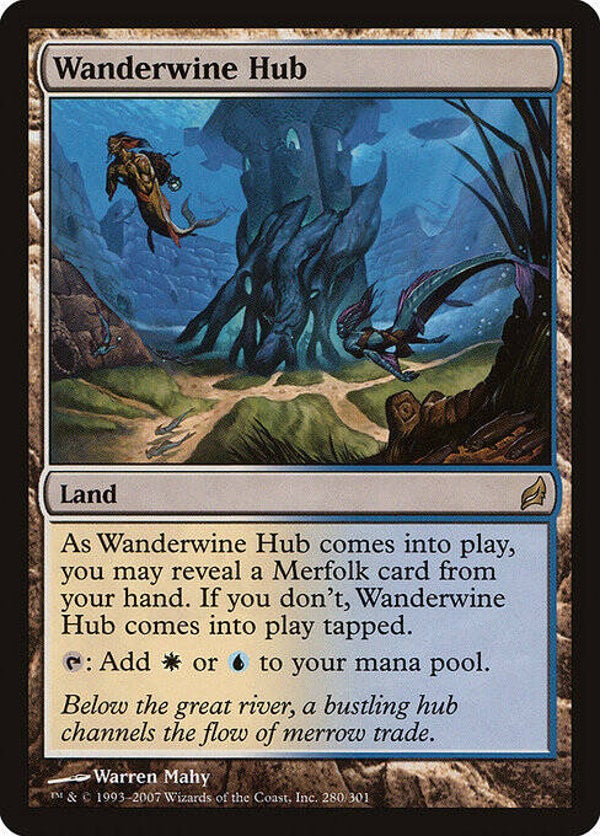 Magic : The Gathering (MTG) : Wanderwine Hub (Lorwyn (LRW)) - R
