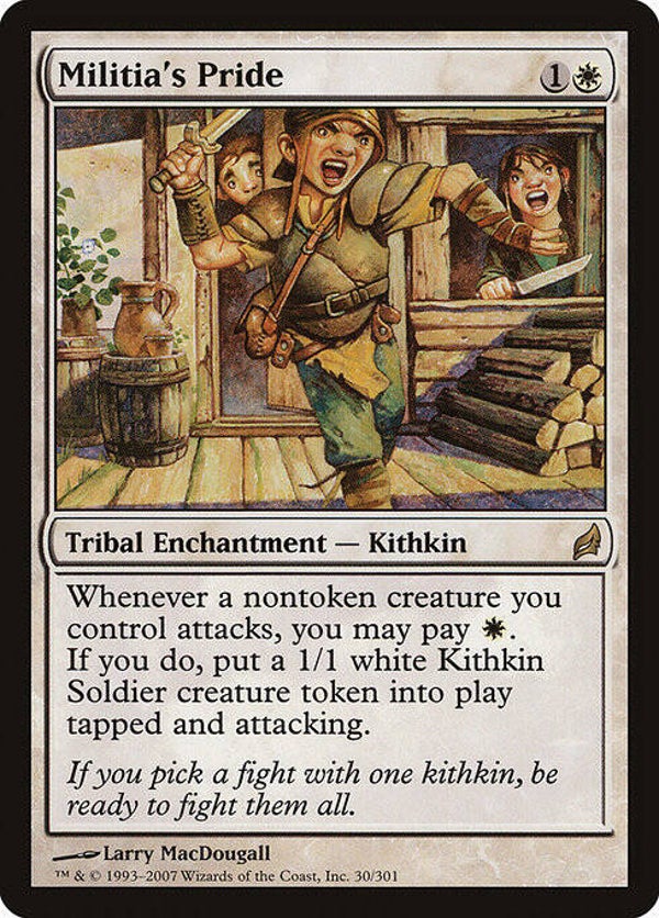 Magic : The Gathering (MTG) : Militia's Pride (Lorwyn (LRW)) - R