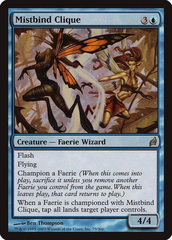Magic : The Gathering (MTG) : Mistbind Clique (Lorwyn (LRW)) - R