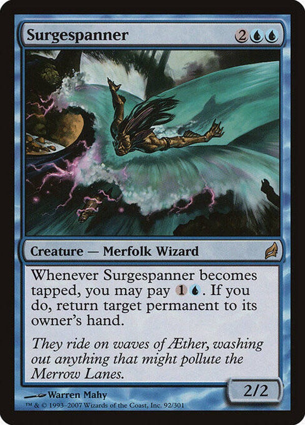 Magic : The Gathering (MTG) : Surgespanner (Lorwyn (LRW)) - R  (POOR)