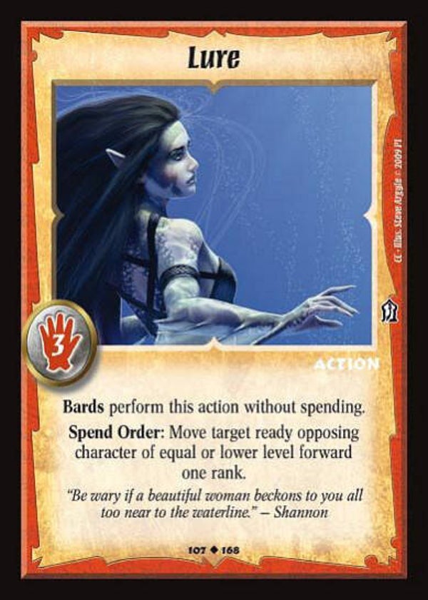 Warlord Saga of the Storm : Lure - U - (Crimson Coast) CC