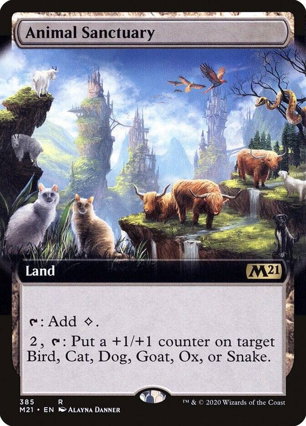 Magic the Gathering (MTG) : Animal Sanctuary (Core Set 2021 (Extra : 385)) - R