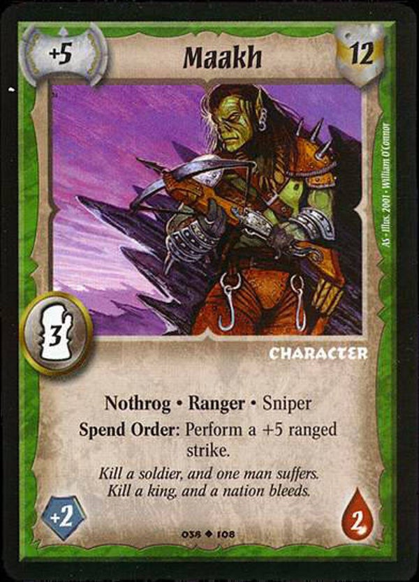 Warlord Saga of the Storm : Maakh - U - AS