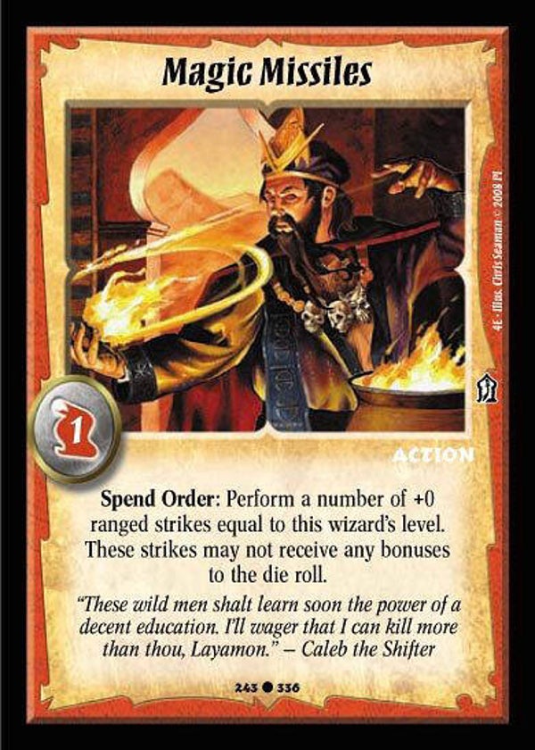 Warlord Saga of the Storm : Magic Missiles - C - 4E