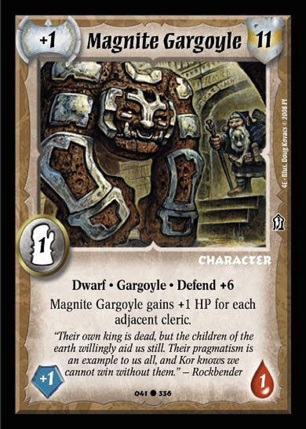 Warlord Saga of the Storm : Magnite Gargoyle - C - 4E