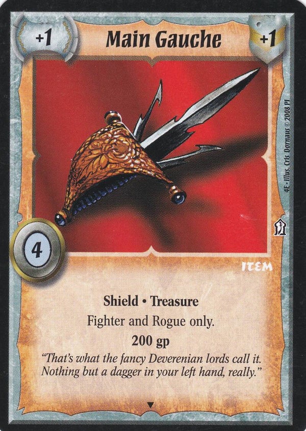 Warlord Saga of the Storm : Main Gauche (4E) - Promo