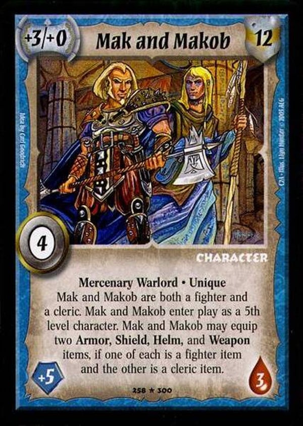 Warlord Saga of the Storm : Mak and Makob (C2A FOIL)