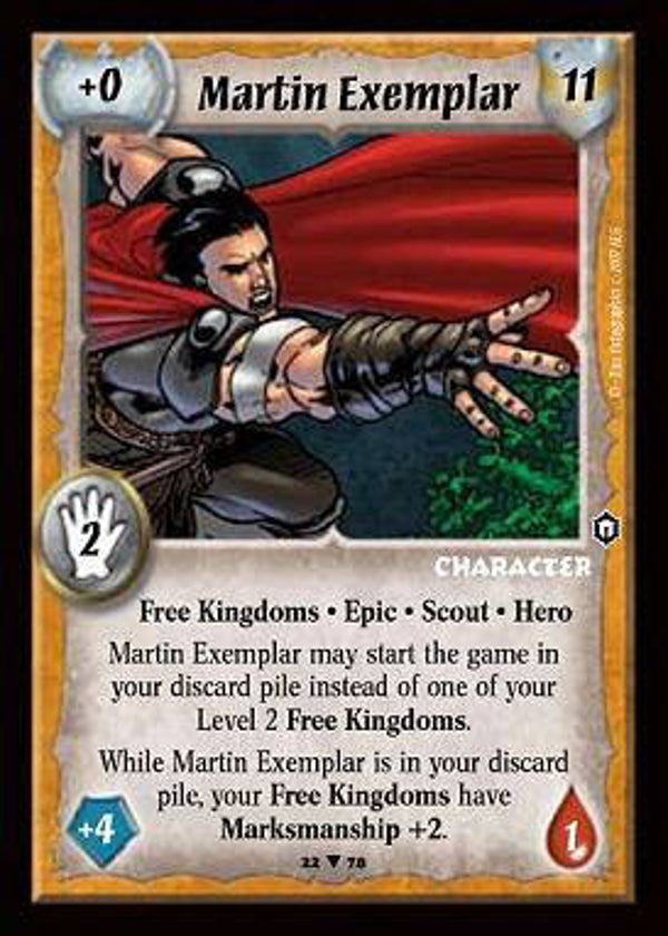 Warlord Saga of the Storm : Martin Exemplar (SD)