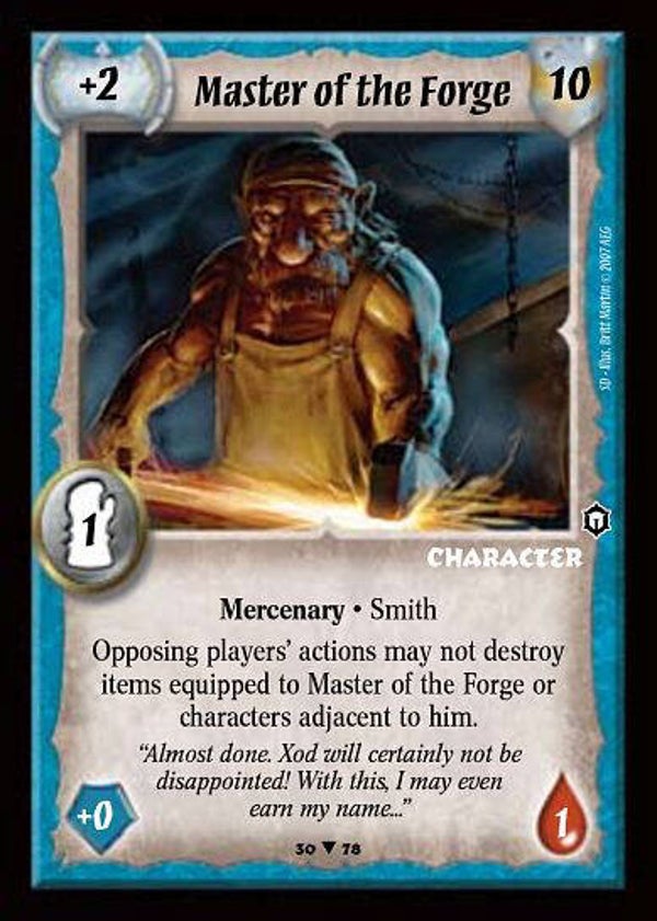Warlord Saga of the Storm : Master of the Forge (SD)