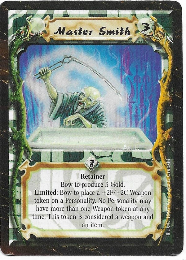 L5R : HOLDING : Master Smith (Time of the Void R.C. (ToV)) - "FIXED REPRINT"