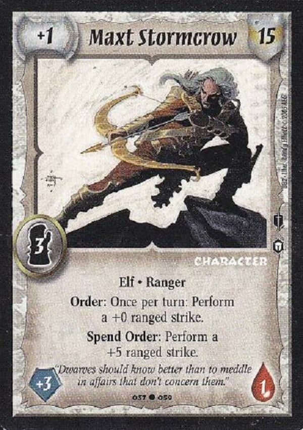Warlord Saga of the Storm : Maxt Stormcrow - U - BB2