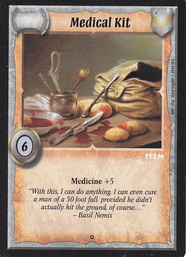 Warlord Saga of the Storm : Mecical kit (CE Deck special BUGGED)