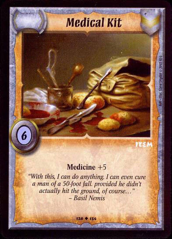 Warlord Saga of the Storm : Medical Kit - U - NoV