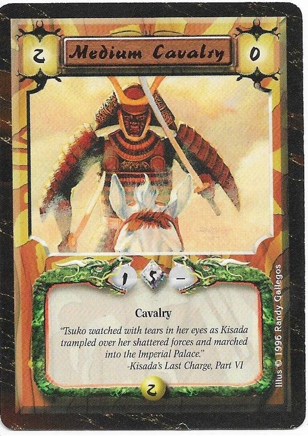 L5R : FOLLOWER : Medium Cavalry (Time of the Void R.C. (ToV)) - "FIXED REPRINT"