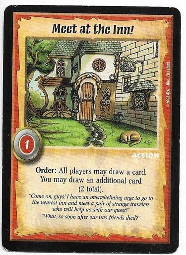 Warlord Saga of the Storm : Meet at the Inn! (T&C Deck special)