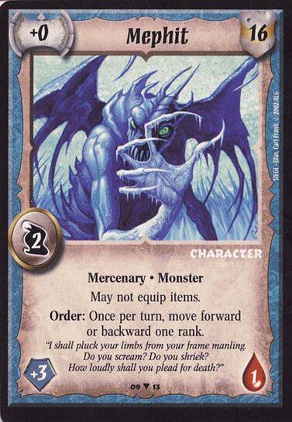 Warlord Saga of the Storm : Mephit (SIEGE) - Promo