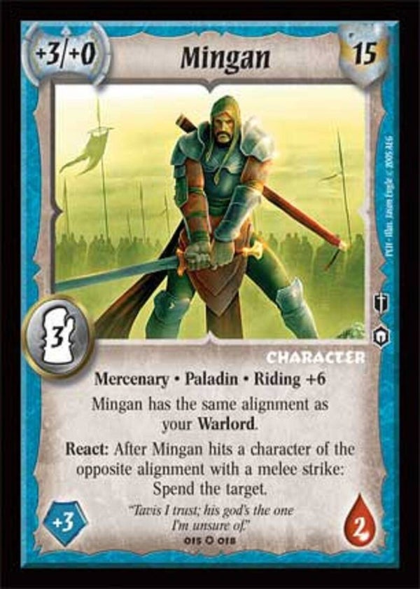 Warlord Saga of the Storm : Mingan (PCH)