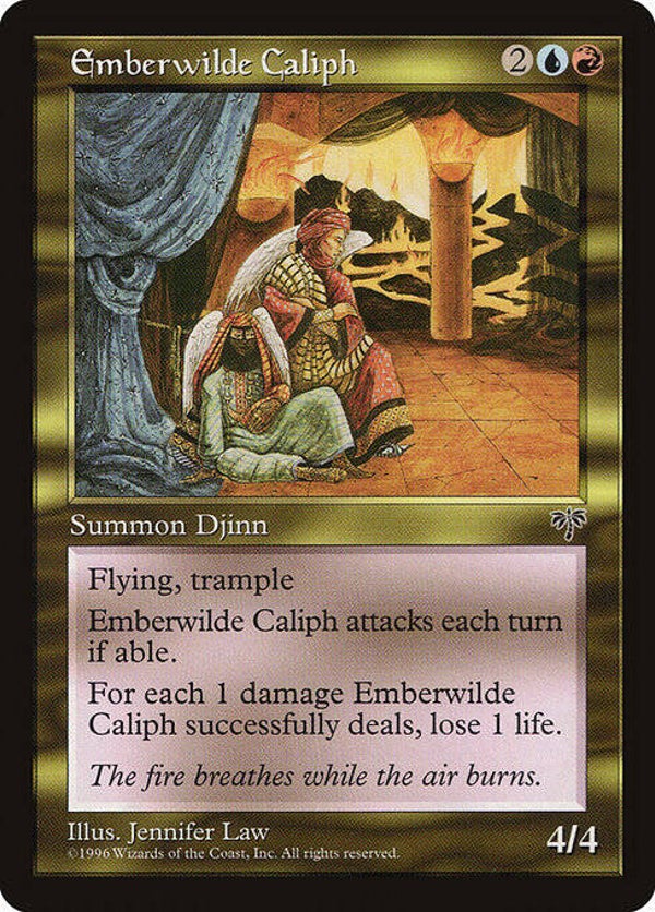 Magic : The Gathering (MTG) : Emberwilde Caliph (Mirage (MIR)) - R