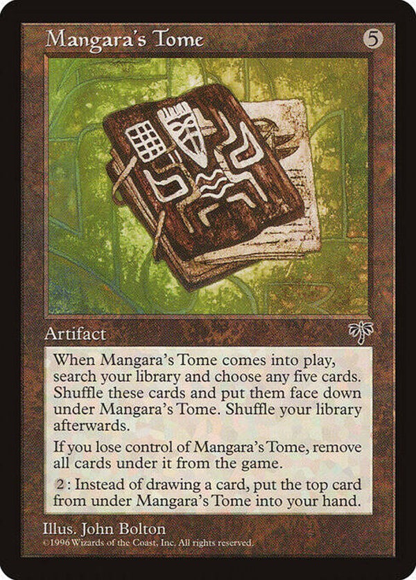 Magic : The Gathering (MTG) : Mangara's Tome (Mirage (MIR)) - R