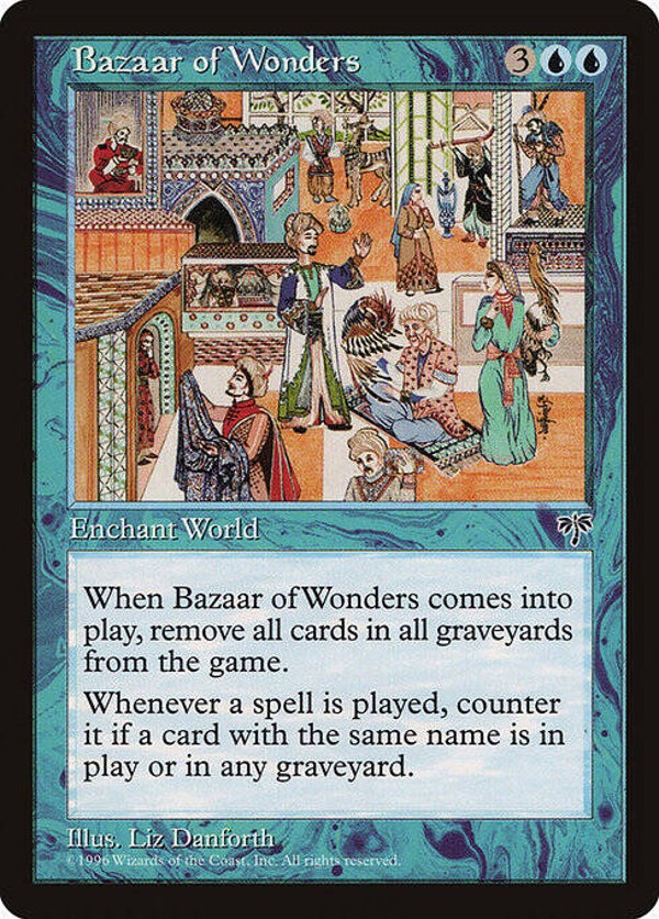 Magic : The Gathering (MTG) : Bazaar of Wonders (Mirage (MIR)) - R