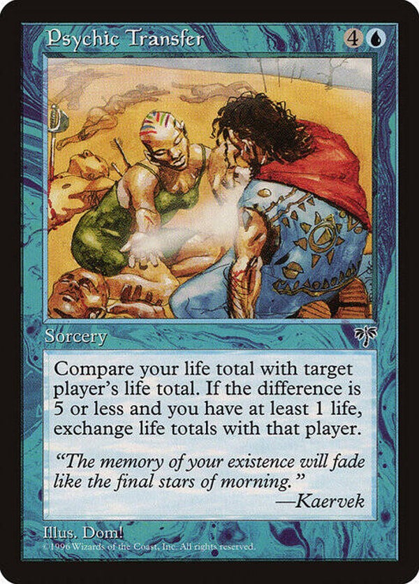 Magic : The Gathering (MTG) : Psychic Transfer (Mirage (MIR)) - R