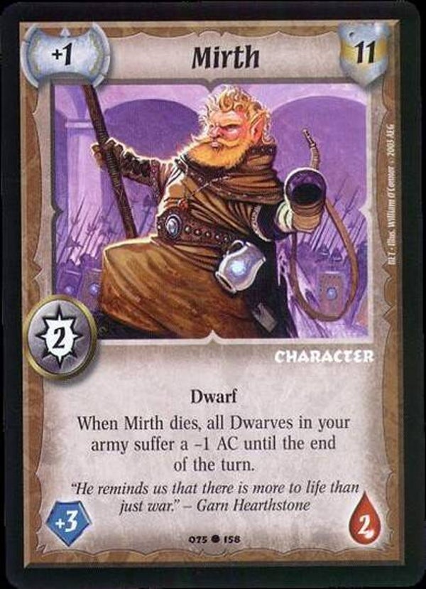 Warlord Saga of the Storm : Mirth - C - BET