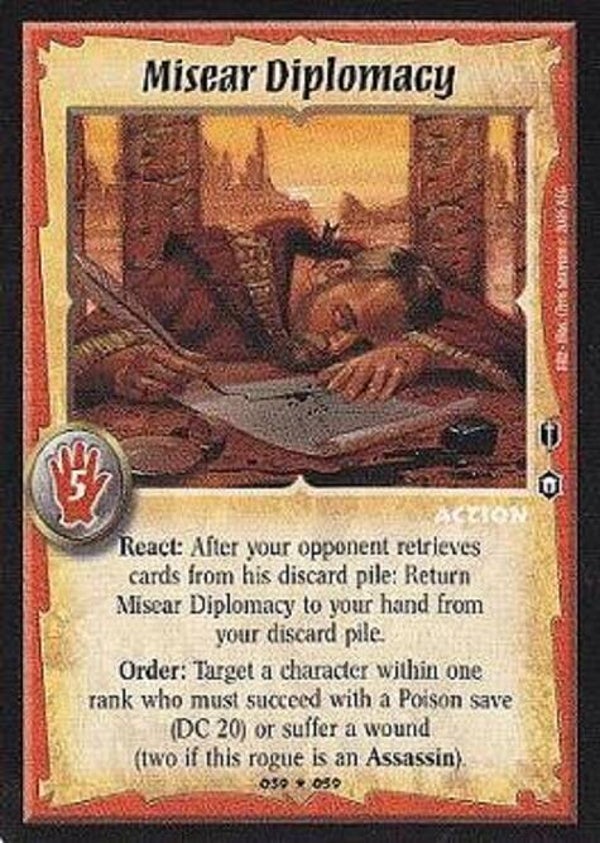Warlord Saga of the Storm : Misear Diplomacy - R - BB2