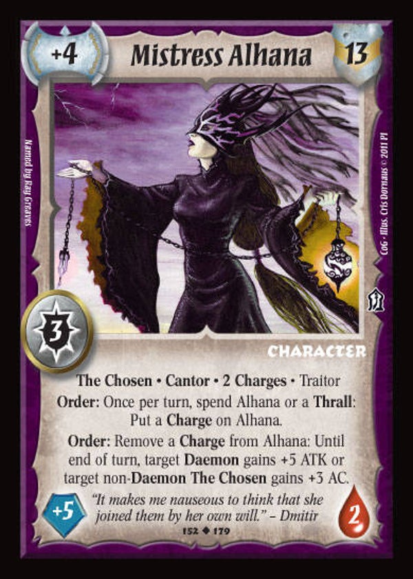 Warlord Saga of the Storm : Mistress Alhana - U - COG