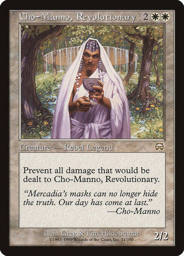 Magic : The Gathering (MTG) : Cho-Manno, Revolutionary (Mercadian Masques (MMQ)) - R