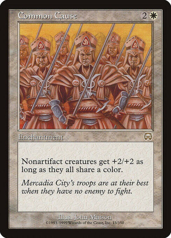 Magic : The Gathering (MTG) : Common Cause (Mercadian Masques (MMQ)) - R