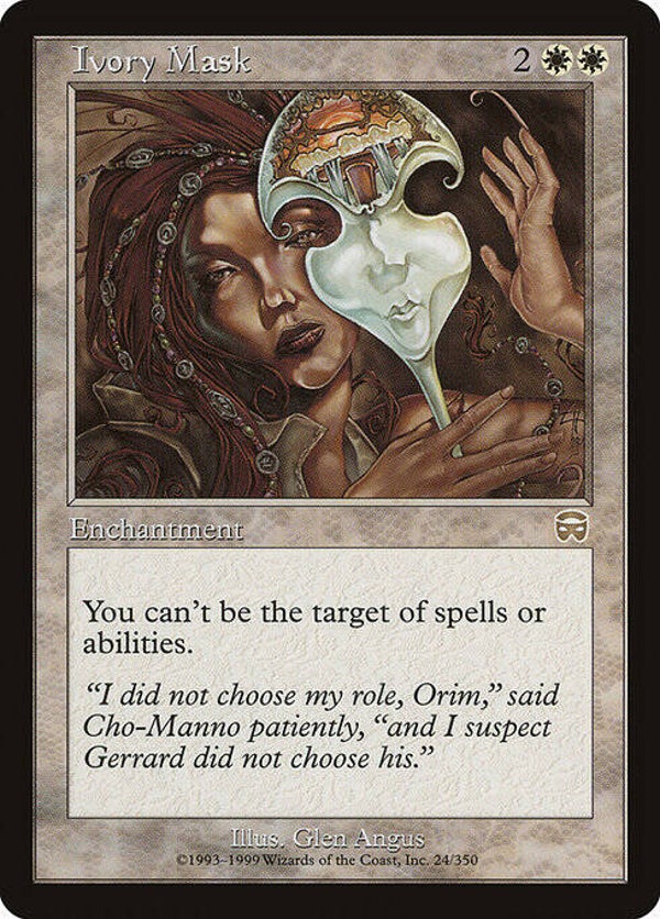 Magic : The Gathering (MTG) : Ivory Mask (Mercadian Masques (MMQ)) - R
