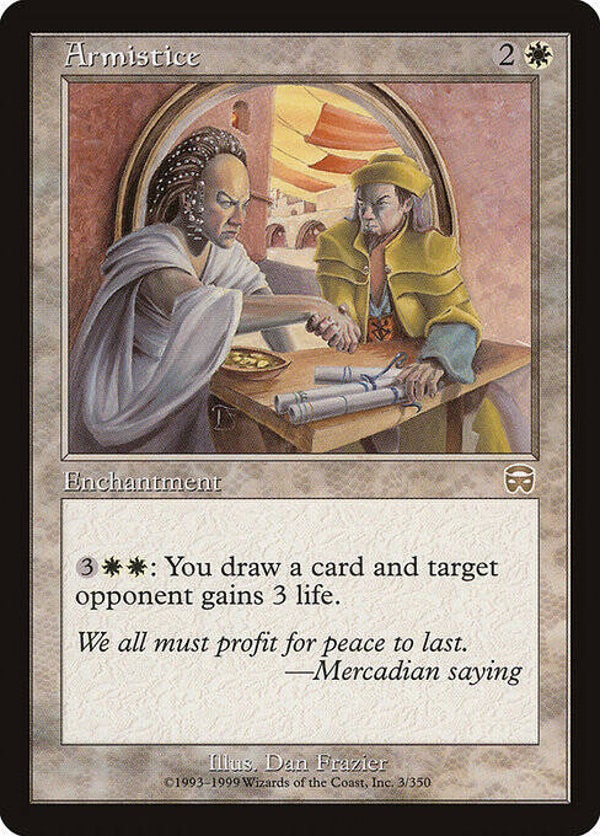 Magic : The Gathering (MTG) : Armistice (Mercadian Masques (MMQ)) - R