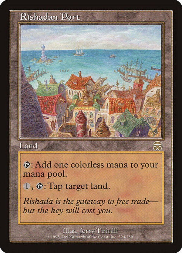 Magic : The Gathering (MTG) : Rishadan Port (Mercadian Masques (MMQ)) - R