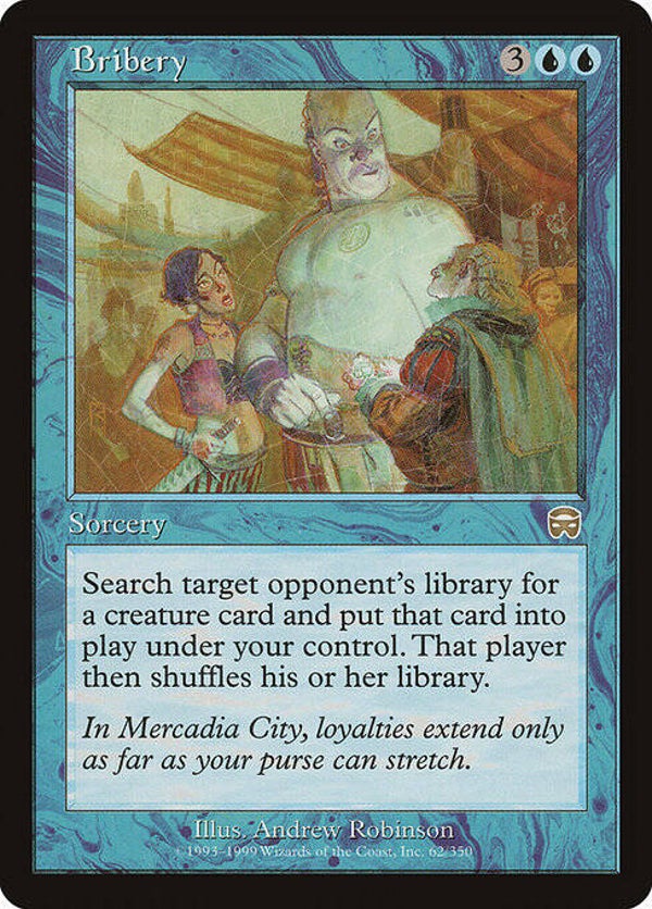 Magic : The Gathering (MTG) : Bribery (Mercadian Masques (MMQ)) - R