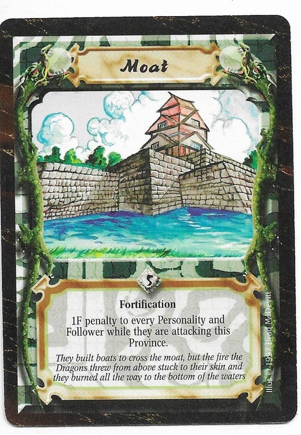 L5R : HOLDING : Moat (Time of the Void R.C. (ToV)) - "FIXED REPRINT"