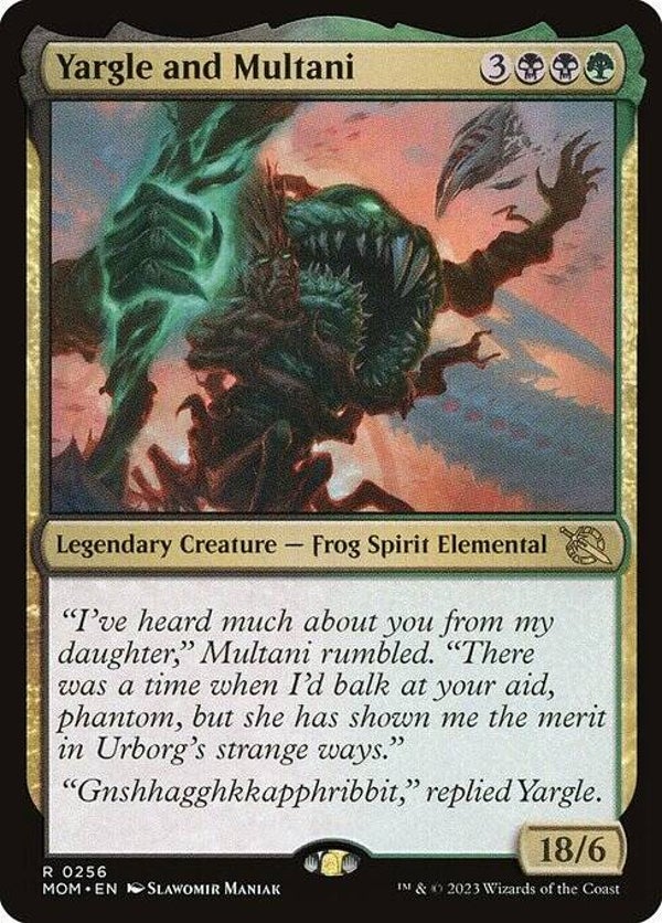 Magic : The Gathering (MTG) : Yargle and Multani (March of the Machine (MOM)) - R